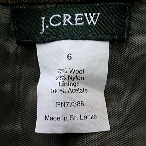 J. Crew Olive Green Boho Skirt with Pockets - Picture 4 of 4